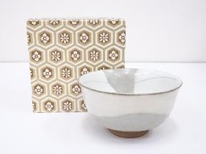 京焼　押小路窯造　白釉茶碗
